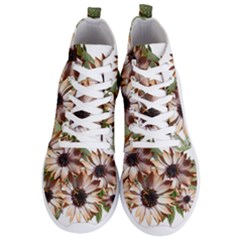 Sun Daisies Leaves Flowers Men s Lightweight High Top Sneakers by Celenk