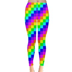 7 Color Square Grid Leggings 