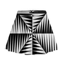 Angular Atrocity Mini Flare Skirt