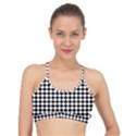 Chessboard 18x18 Rotated 45 40 Pixels Basic Training Sports Bra View1