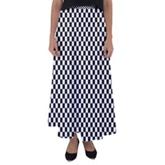 Chessboard 36x36 Flared Maxi Skirt