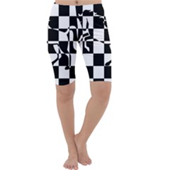 Chessboard Unicorn Cropped Leggings 