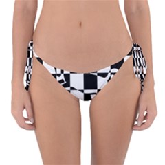 Chessboard Unicorn Reversible Bikini Bottom