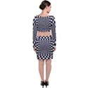 2 Color Checkered Square Tunnel Top and Skirt Sets View2