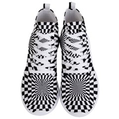 2 Color Checkered Square Tunnel Men s Lightweight High Top Sneakers by ChastityWhiteRose