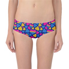 Pansexual Pride Hearts; A Cute Pan Pride Motif! Classic Bikini Bottoms by PrideMarks