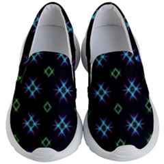 Background Abstract Vector Fractal Kid s Lightweight Slip Ons by Celenk