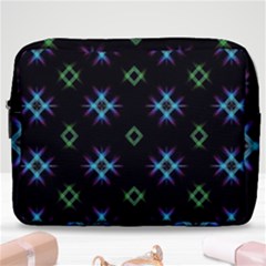 Background Abstract Vector Fractal Make Up Pouch (large)