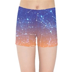 Abstract Pattern Color Design Kids Sports Shorts by Celenk