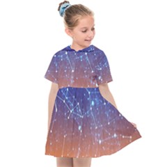 Abstract Pattern Color Design Kids  Sailor Dress by Celenk