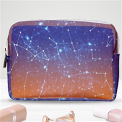 Abstract Pattern Color Design Make Up Pouch (medium)