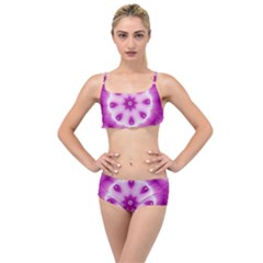 Pattern Abstract Background Art Layered Top Bikini Set