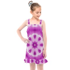 Pattern Abstract Background Art Kids  Overall Dress