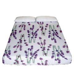 Flower Pattern Pattern Design Fitted Sheet (queen Size) by Celenk