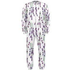 Flower Pattern Pattern Design Onepiece Jumpsuit (men)  by Celenk