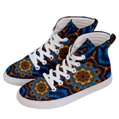 Pattern Abstract Background Art Men s Hi-top Skate Sneakers by Celenk