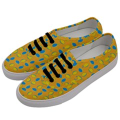 Lemons Ongoing Pattern Texture Men s Classic Low Top Sneakers