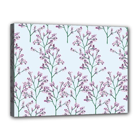 Flower Pattern Pattern Design Canvas 16  X 12  (stretched) by Celenk