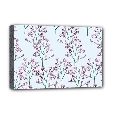 Flower Pattern Pattern Design Deluxe Canvas 18  X 12  (stretched) by Celenk