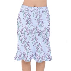 Flower Pattern Pattern Design Mermaid Skirt