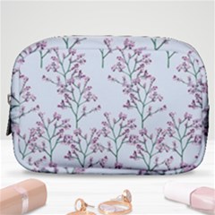 Flower Pattern Pattern Design Make Up Pouch (small) by Celenk