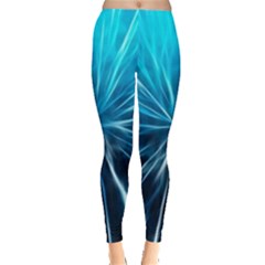 Background Structure Lines Leggings  by Celenk