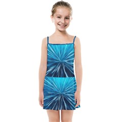 Background Structure Lines Kids Summer Sun Dress by Celenk