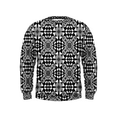 Fabric Design Pattern Color Kids  Sweatshirt