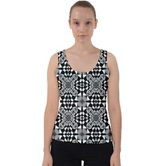 Fabric Design Pattern Color Velvet Tank Top by Celenk