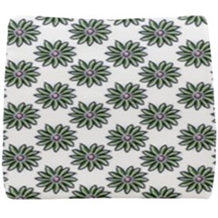 Graphic Pattern Flowers Seat Cushion by Celenk