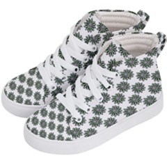 Graphic Pattern Flowers Kid s Hi-top Skate Sneakers by Celenk