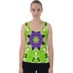 Abstract Background Art  Pattern Velvet Tank Top by Celenk