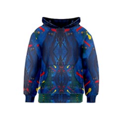 Kaleidoscope Art Pattern Ornament Kids  Pullover Hoodie