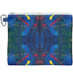 Kaleidoscope Art Pattern Ornament Canvas Cosmetic Bag (xxxl) by Celenk