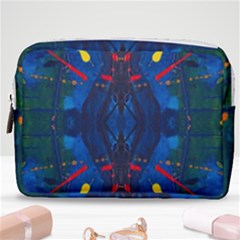 Kaleidoscope Art Pattern Ornament Make Up Pouch (medium) by Celenk