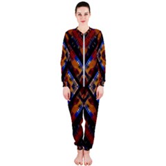 Kaleidoscope Art Pattern Ornament Onepiece Jumpsuit (ladies) 