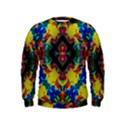 Kaleidoscope Art Pattern Ornament Kids  Sweatshirt View1