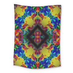 Kaleidoscope Art Pattern Ornament Medium Tapestry