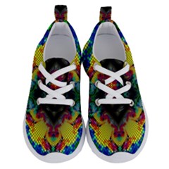 Kaleidoscope Art Pattern Ornament Running Shoes by Celenk