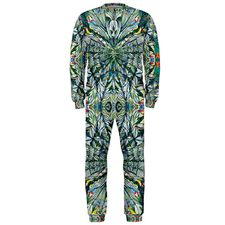 Pattern Design Pattern Geometry OnePiece Jumpsuit (Men) 