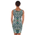 Pattern Design Pattern Geometry Wrap Front Bodycon Dress View2