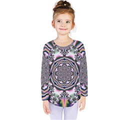 Pattern Abstract Background Art Kids  Long Sleeve Tee