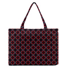 Pattern Design Artistic Decor Zipper Medium Tote Bag by Celenk