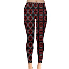 Pattern Design Artistic Decor Inside Out Leggings by Celenk