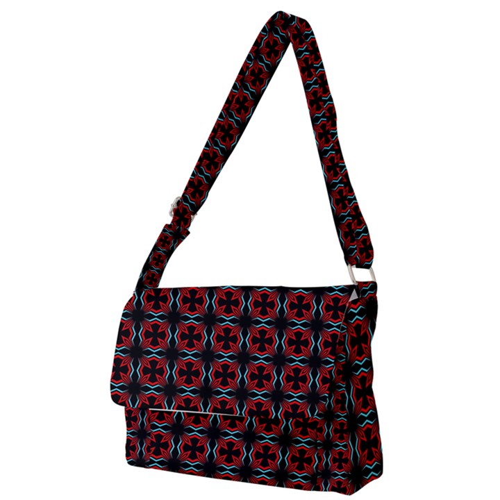 Pattern Design Artistic Decor Full Print Messenger Bag