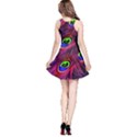 Peacock Feathers Color Plumage Reversible Sleeveless Dress View2