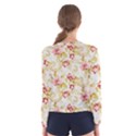 Background Pattern Flower Spring Women s Long Sleeve Tee View2