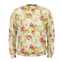 Background Pattern Flower Spring Men s Sweatshirt View1