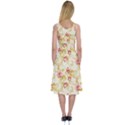 Background Pattern Flower Spring Midi Sleeveless Dress View2