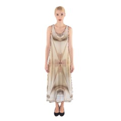 Wells Cathedral Wells Cathedral Sleeveless Maxi Dress by Celenk